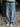BAGGY LIGHT BLUE JEANS WASHED FINISH LOOSE FIT