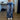 BAGGY LOW-RISE JEANS WITH FLORAL DESIGN Y2K CARGO STREETWEAR