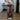 BAGGY LOW-RISE JEANS WITH FLORAL DESIGN Y2K CARGO STREETWEAR