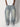 Vintage Distressed Faux Denim