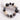 BEADED STRETCH BRACELET: VINTAGE CHARM RESIN BEAD BRACELET - MOTHER'S DAY