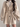 BEIGE BELTED TRENCH COAT WITH LAPEL COLLAR AND SLIM FIT DESIGN