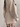BEIGE BELTED TRENCH COAT WITH LAPEL COLLAR AND SLIM FIT DESIGN