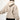BEIGE FLEECE HOODIE WITH LETTERING LONG SLEEVE T-SHIRT