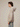 BEIGE LOOPBACK OVERSIZED SWEATSHIRT WITH FRONT POCKET
