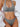 BEIGE RIBBED HALTER BIKINI SET SLEEK BACKLESS DESIGN