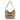 BEIGE SHOULDER TOTE BAG - VERSATILE SHOPPER BAG FOR EVERYDAY