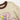 BEIGE SWEATER WITH SKELETON CHEERLEADER DESIGN FOR CAT LOVERS