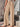 BEIGE WIDE-LEG DRAWSTRING PANTS SOLID COLOR CASUAL ATTIRE - Sweetheart Supplies