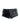 BELTED BLACK LEATHER SHORTS FOR CASUAL STREET PUNK STYLE