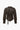 BELTED JACKET RETRO COFFEE FAUX LEATHER - Sweetheart Supplies