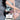 BLACK AND WHITE FAUX FUR CROSSBODY BAG AESTHETIC FUZZY