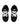 BLACK AND WHITE PLATFORM SNEAKERS CASUAL FOOTWEAR STYLISH DESIGN