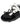 BLACK AND WHITE PLATFORM SNEAKERS CASUAL FOOTWEAR STYLISH DESIGN