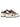 BLACK AND WHITE SNEAKERS WITH HEART DETAIL STREET LOVE PATCHWORK