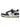 BLACK AND WHITE SNEAKERS WITH HEART DETAIL STREET LOVE PATCHWORK