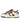 BLACK AND WHITE SNEAKERS WITH HEART DETAIL STREET LOVE PATCHWORK
