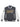 BLACK AND WHITE VARSITY JACKET WITH BASEBALL COLLAR, TRENDY LONG SLEEVE