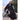 BLACK AND WHITE WINDBREAKER JACKET - STREETWEAR BLACK STYLE