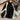 BLACK AND WHITE WINDBREAKER JACKET - STREETWEAR BLACK STYLE