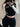 BLACK AND WHITE ZIP-UP CROP TOP Y2K VINTAGE SPRING LONG SLEEVE