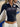 BLACK AND WHITE ZIP-UP JACKET SPORTY RETRO STYLE