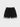 BLACK ATHLETIC SHORTS WITH WHITE STRIPES - SPORTSWEAR ESSENTIAL