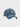 BLACK BASEBALL CAP WITH AMERICAN FLAG - NYC DENIM CAP