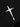 BLACK BASEBALL CAP WITH CROSS - MONEY STYLE CROSS