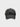 BLACK BASEBALL CAP WITH MOUNTAIN DESIGN - OUTDOOR HEADWEAR ACCESSORY