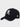 BLACK BASEBALL CAP WITH R EMBROIDERY FOR OUTDOOR ACTIVITIES - RICHMOND CAP