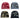 BLACK BEANIE HAT WITH PINK LETTERING - WARM HAT FOR COLD WEATHER