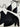 BLACK BIKINI SET AND SARONG: SPANDEX FABRIC TEXTURE