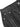 BLACK CARGO JEANS WITH GEOMETRIC DESIGN, MID WAIST COTTON BLEND LONG PANTS