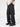 BLACK CARGO PANTS CASUAL UNISEX STREETWEAR FASHION TROUSERS
