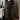 BLACK CARGO PANTS WITH WHITE STRIPES - TECHWEAR BLACK CARGO FOR STREETWEAR
