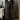 BLACK CARGO PANTS WITH WHITE STRIPES - TECHWEAR BLACK CARGO FOR STREETWEAR