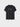 BLACK CASUAL MEN’S T-SHIRT WITH ROLLED SLEEVES AND SHORT SLEEVES