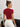 BLACK CROP TOP WITH WHITE ACCENTS - COLLAR CREW NECK DESIGN