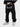 BLACK DENIM JEANS WITH WHITE EMBROIDERY FOR MEN SIZE DENIM SHIRT
