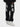 BLACK DENIM JEANS WITH WHITE EMBROIDERY FOR MEN SIZE DENIM SHIRT