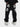 BLACK DENIM JEANS WITH WHITE EMBROIDERY FOR MEN SIZE DENIM SHIRT