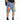 BLACK DENIM SHORTS WITH CROCHET PATCHES - STYLISH PATCH JORTS