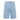 BLACK DENIM SHORTS WITH CROCHET PATCHES - STYLISH PATCH JORTS