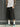 BLACK DENIM SHORTS WITH WHITE STITCHING: COTTON BLEND AESTHETIC