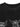 BLACK DOG HEAD SHORT SLEEVE T-SHIRT WITH ROUND COLLAR