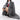 BLACK DOUBLE-BREASTED OVERCOAT MODEL BEHAVIOR LONG COAT