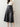 BLACK FAUX LEATHER MIDI SKIRT FASHION ESSENTIAL