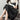 BLACK FAUX LEATHER MIDI SKIRT FASHION ESSENTIAL
