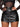 BLACK FAUX LEATHER MINI SKIRT ZIPPER CLOSURE